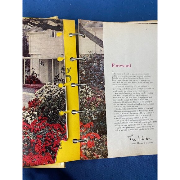 Better Homes & Gardens New Garden Book Revised Edition 1961 Hardcover - Picture 6 of 9